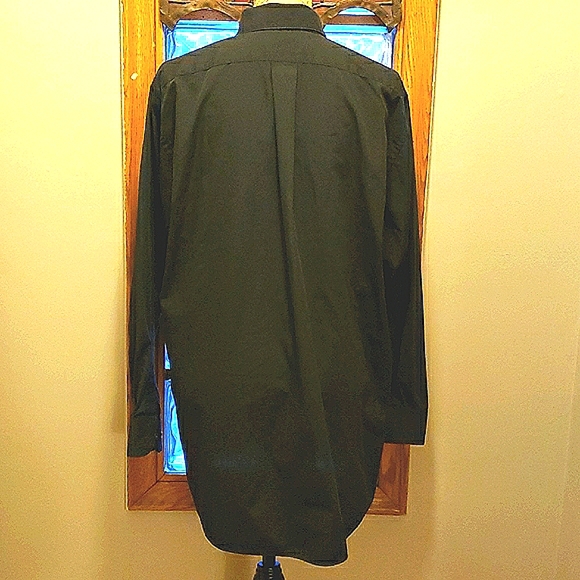 {Van Heusen}♟Dress Shirt Black, Neck 16.5 - 32/33 - Picture 3 of 4